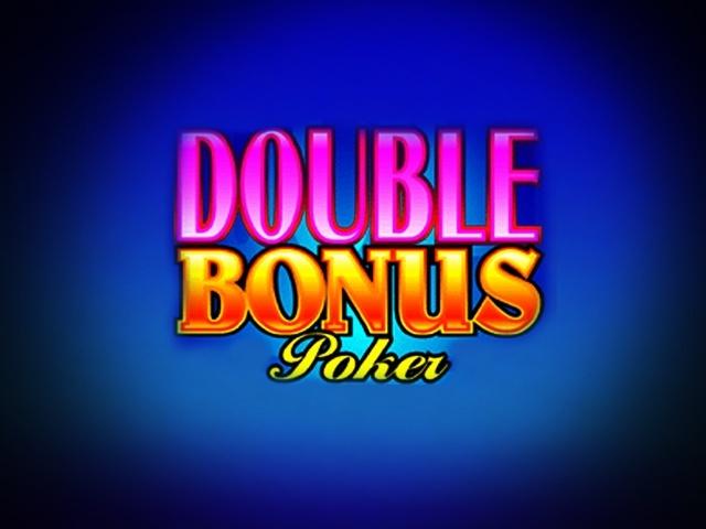 Poker — Double Bonus Poker